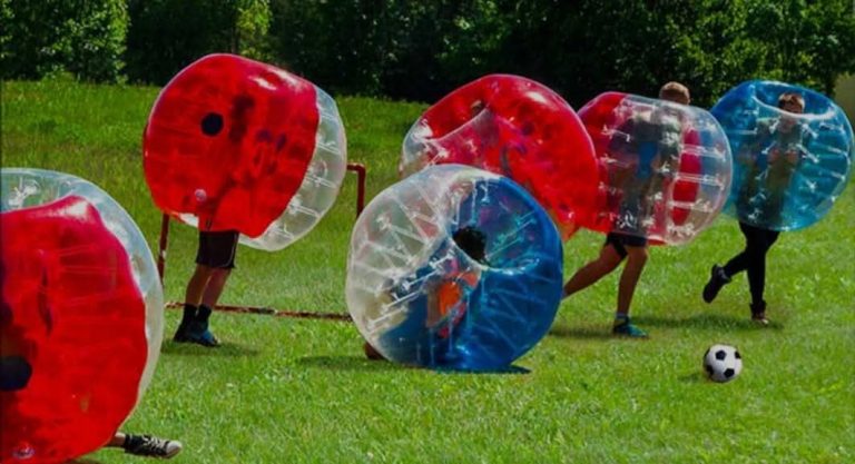 Bubble foot sport cohésion enfants adultes animations team building WEI CSE Faux, St aubin du lanquais, Lalinde, Sauveboeuf, Bourniquel
